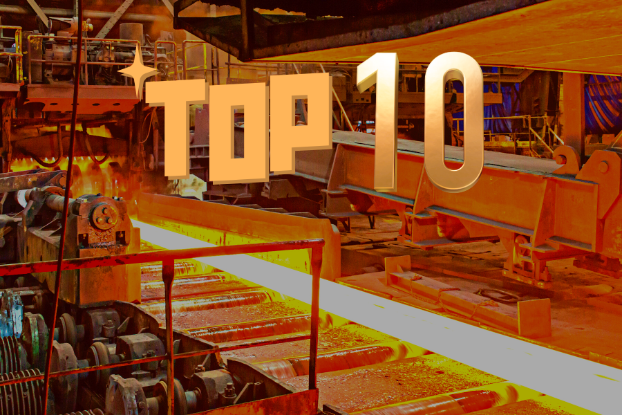 全球鋼企專利申請數(shù)量TOP10！8家中國鋼企入選！