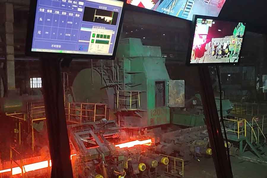 大型鋼廠開坯線定制！切頭切尾自動測量